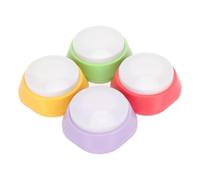 4 botones de grabación de voz para comunicación con perros y mascotas, timbre para entrenamiento interactivo.