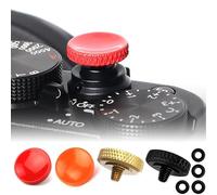 4 botones para disparador cóncavo de cobre completo, con tornillo roscado, disparador suave, para Leica, Fujifilm X100VI X-T30 X-T20 X-T10 X-T5 X-T4 X-T3 X-PRO