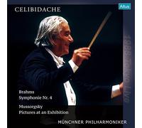 ムソルグスキー (ラヴェル編) : 組曲 「展覧会の絵」 | ブラームス : 交響曲 第4番 (Brahms : Symphonie Nr.4 | Mussorgsky : Pictures at an Exhibition / Celibidache | Munchner Philharmoniker) [1986 Tokyo Live] [2LP] [Limited Edition] [Analog]