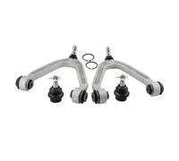 4 brazos de control de suspensión delantera superior izquierda y derecha Compatible con Hummer H3 06-10 511-00349L