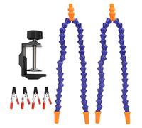 4 brazos flexibles ayudando a las manos soldado, 4 soporte de ventana de ayuda de soldadura con clips de cocodrilo ajustables, piezas de estación de soldadura para manualidades