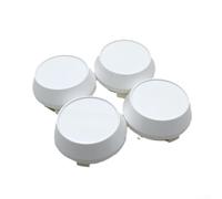 4 bujes cromados de 60 mm para ruedas sin logotipo, ideal para varios vehículos