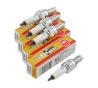 4 bujías NGK CR9EK 4548 | Ancho de llave 16 mm, rosca M10, 19 mm | Compatible con Triumph, Kawasaki, Bimota | Bujía de