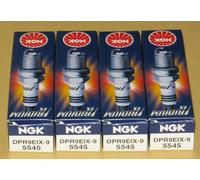 4 Bujías NGK Iridium DPR9EIX-9 para Honda VFR 750F Año Fab. 1986-1989