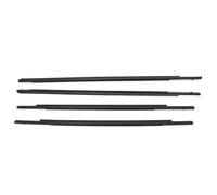 4 Burletes Exteriores Para Ventana Para Mitsubishi Para Outlander Sport Ga 2010-2021, Moldura De Goma Para Puerta Lateral Cristal, Sellador Ventana Coche Burlete