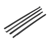 4 Burletes Goma Para Puertas Y Ventanas Exteriores Coche, Para Mitsubishi Para Montero Para Pajero 3.º V73 V74 V75 V76 V77 V78 V93-V98 2001-2016 Ventana Coche Burlete