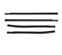 4 Burletes Goma Para Ventana Exterior Coche, Tira Presión Impermeable, Moldura Correa Sellado Para Ranger Para Everest 2013-202 Ventana Coche Burlete