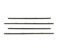 4 Burletes Para Civic 2001-2005 Ventanas Laterales De Coche, Tiras Sellado A Presión Impermeables Para Puertas Y Sellos Puertas Y Ventanas