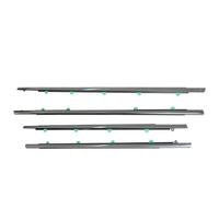 4 Burletes Ventana De Coche Para CR-V 2007-2022, Tira Sellado Para Puerta Lateral, Moldura Para Burlete Goma Ventana(12-16)