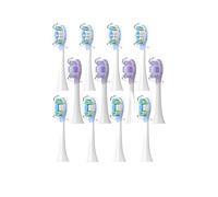 4 Cabezales De Cepillo De Repuesto Compatibles Con Xiaomi Oscillation Electric Cepillo De Dientes Pro, Compatibles Con Mijia MES610 MES609 Cabezal De Cepillo De Dientes De Cerdas Suaves(WHITE)