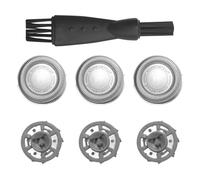 4 cabezales de repuesto for afeitadora electrónica, compatibles con Philips Norelco, SH30, SH50, 52 Series 1000, 2000, S1020, S1050 y S1060