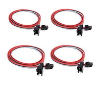 4 cables de 1 m y 3,28 m de 3 pines JST SM macho hembra conector LED para WS2812B WS2811 SK6812 symphony luces LED con conectores SM 3P, hebilla libre de soldadura