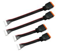 4 cables de equilibrio JST-XH 2-6S 3S Lipo cargador de equilibrio de batería extender enchufe de expansión cables adaptador línea de conversión para vehículos RC Lipo carga de batería