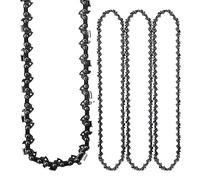 4 cadenas de motosierra, cadena de motosierra de 16 pulgadas de repuesto para motosierra E-GO Power CS1613 CS1604 CS1611 CS1610 CS1600 de 16 pulgadas 56 V