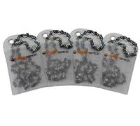 4 cadenas de sierra Sägenspezi 30 cm 3/8" 50TG 1,3 mm cincel completo compatible con motosierras Stihl y otras