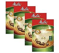 4 Cajas de Melitta tamaño 1 x 4 Gourmet Intenso café filtros, Unidades 80