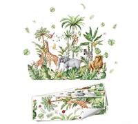 4 calcomanías de animales de la selva que transforman la habitación de tu hijo en una divertida zona de juego