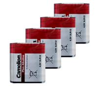4 CAMELION 3LR12 Pilas Alcalinas Plus 4,5V 3000mAh Nuevas