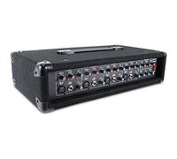 4 canales alimentados PA mezclador amplificador mono banda vivo PA sistema amplificador 2x 100W