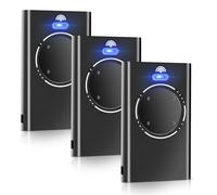 4 canales de control remoto puerta para F@@C XT2 868 Modelo, 3 unidades 868 MHz de repuesto a distancia puerta de garaje para motorización de puerta y puerta de garaje, negro