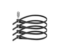 4 candados Hiplok Z LOK para bicicleta (multipack) - Negro. Candado para bicicleta o casco de motocicleta.
