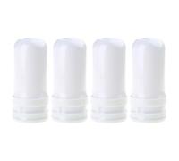 4 cartuchos de filtro de cerámica interior de repuesto para grifo de agua, filtro de decloración para el hogar y la cocina