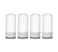 4 cartuchos de filtro interior de cerámica de repuesto para agua de grifo doméstico, práctico y práctico filtro para el hogar