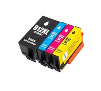 4 Cartuchos de Tinta 912xl 912 compatibles con impresoras HP OfficeJet 8010, 8012, 8013, 8014, 8015, 8017 y 8018.(1SET)