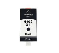 4 Cartuchos de Tinta 912xl 912 compatibles con OfficeJet 8010 8012 8013 8014 8015 8017 8018, Cartucho de Impresora hp912XL(1 Black)