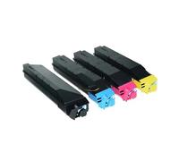 4 Cartuchos de tóner TK-8600 TK-8602 TK-8603 TK-8604 compatibles con Kyocera FS-C8600DN 8650DN en Polvo BK570g CMY360g(TK8603-CMYK)