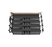 4 Cartuchos de tóner W2200A W2200X con Chip compatibles con HP 220A 220X Pro 4202dw 4202dn MFP 4302dw 4302dn 4302fdw(220X W2200X)