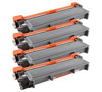 4 Cartuchos de Tóner XXL TN-2320 para Brother HL-L 2300D, 2320D, 2321D, 2340DW, 2360DN, 2361DN, 2360DW, 2365DW, 2380DW