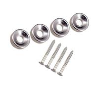 4 casquillos de tornillo de montaje fijo para guitarra, casquillo y pernos para guitarra eléctrica, accesorio de guitarra eléctrica, casquillo de junta