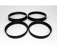 4 CENTRADORES DE LLANTA 64.1-60.1 AROS PARA LLANTAS DE ALUMINIO Originales HONDA LAND ROVER Y ROVER