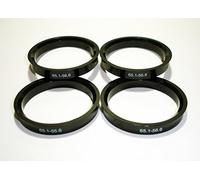 4 CENTRADORES DE LLANTA 65.1-56.6 AROS PARA LLANTAS DE ALUMINIO BBS BWA CH Originles CITROEN PEUGEOT RH SPECTRA SPEEDLINE STILAUTO. Compatibles