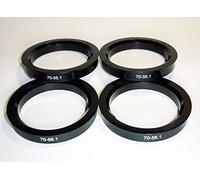 4 CENTRADORES DE LLANTA 70-56.1 AROS PARA LLANTAS DE ALUMINIO ALUTEC ATS AUTEC ANZIO RIAL