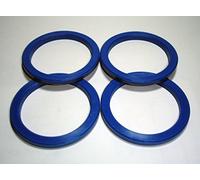 4 CENTRADORES DE LLANTA 72.2-57.1 AROS PARA LLANTAS AVUS MILLE MIGLIA MOMO UVM