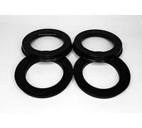 4 CENTRADORES DE LLANTA 82-57.1 AROS PARA LLANTAS BBS HAMANN RONAL SPEEDLINE COMPATIBLES