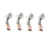 4 cepillos de carbono de repuesto para destornillador GSR 180-LI GSB140-LI 1607000CZ1, 4,6 mm x 8 mm x 11,6 mm, material de carbono y metal compatible con rotativo