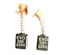 4 cepillos de carbono de repuesto para RAGE3S Fury 3S Evolution 2 sierras ingletadoras 210 mm E113 piezas de mantenimiento del motor