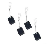 4 cepillos de carbono eficientes para METABO 316065450 para WE17125150 WE19180 WEPBA17125 Reparaciones de herramientas