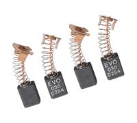 4 cepillos de carbono para motor de herramienta eléctrica de repuesto para sierras de inglete RAGE3-S y Fury 3-S de 210 mm E113, compatible con sierra ingletadora Evolution 2