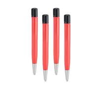 4 cepillos de eliminación de óxido para relojes, fibra de vidrio, latón/acero, herramienta de pulido de arañazos, herramienta de reparación de piezas de reloj, rosso
