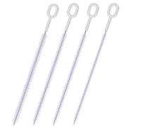 4 cepillos de limpieza para paja, 26 cm de largo, para diferentes tamaños de pajita, ideal para el hogar y los viajes