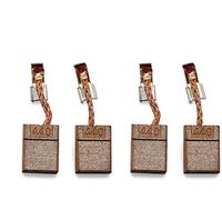 4 cepillos de motor de carbono CB440 compatibles con Makita CB-440 / CB-448 / CB-436/195021-6/194427-5/194159-4, pieza de repuesto para herramientas eléctricas