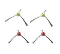 4 cepillos laterales de aspiradora robot aptos para Ecovacs para deebot para ozmo 930 610 900 DR95-DR98, diseño sin enredos para limpieza de bordes