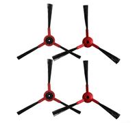 4 cepillos laterales de repuesto compatibles con aspiradora robótica Haier HSR que soporta una limpieza eficaz a lo largo de los perímetros de la habitación