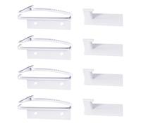 4 cerraduras de seguridad para cajones para niños, cerraduras invisibles para cajón, cerraduras de armario de seguridad, cerraduras de armario para niños, adecuadas para armarios de cajones y otros