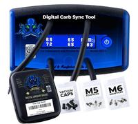 4-Channel - The Digi Sync Throttle Body & Digital Carb Sync Tool, Easy To Use & Accurate Carburetor Synchronizer, Vacuum Gauge Carburetor, Peaking Manometer, for Carbureted & Fuel-Injected Engines