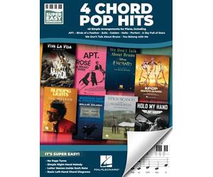 4 Chord Pop Hits - Super Easy Songbook: 45 Simple Arrangements for Piano